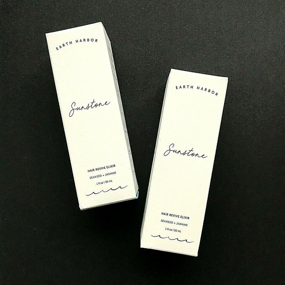 2 Earth Harbor Sunstone Hair Revive Elixirs
